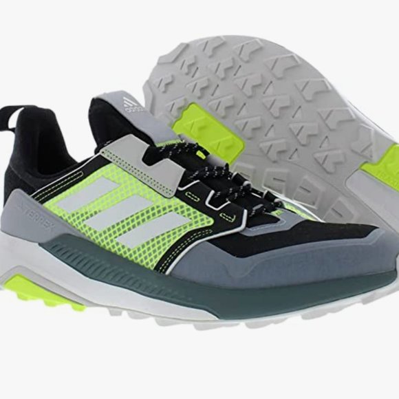 adidas Other - NEW Adidas Men's Terrex Trailmaker Hiking Shoes Lightweight B/W/Solar Yellow